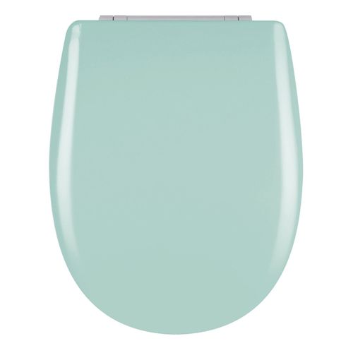 Abattant Easy Clip Avec Descente Manuelle Uni - 36x46.5 Cm - Turquoise