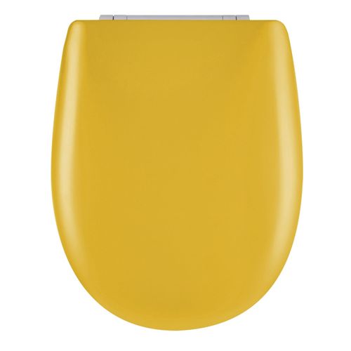 Abattant Easy Clip Avec Descente Manuelle Uni - 36x46.5 Cm - Jaune Curry
