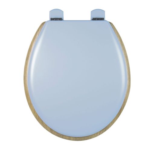 Abattant Traditionnel Olfa "rétro Pastel" - 47x38 Cm - Bleu