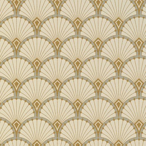 Abattant Easy Clip Avec Descente Assistée Art Déco - 38x49.5 Cm - Ivoire