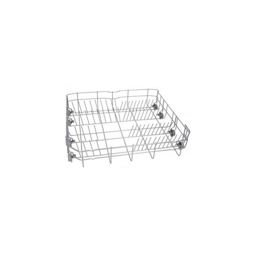 Lot De 2 Paniers Lave-Vaisselle Pour Ustensiles Et Pailles - Gris Clair - Nettoyage Facile Des Petits Objets
