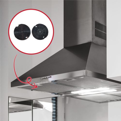 Filtre Charbon Chf029 484000008572 Pour Hotte Bauknecht, Hotpoint Ariston, Ignis, Indesit, Whirlpool