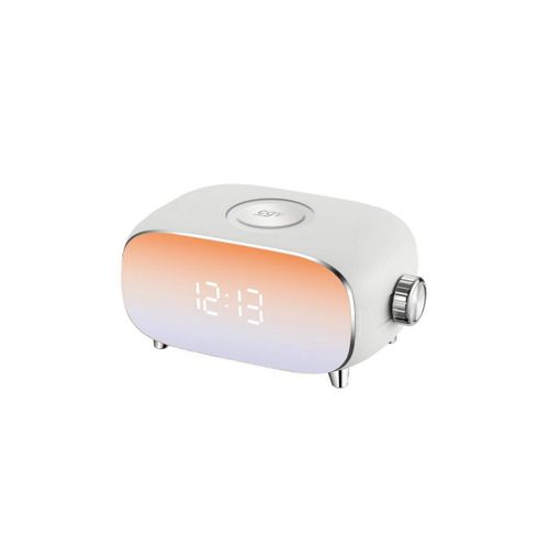 Radio Réveil Blanc Avec Simulateur D’aube Et Crépuscule - 13067
