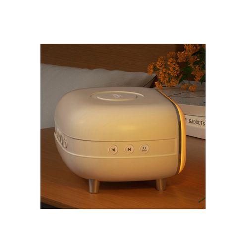 Radio Réveil Blanc Avec Simulateur D’aube Et Crépuscule - 13067