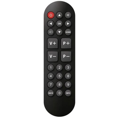 Télécommande Universelle - Cgv - Fidelio Easy 5 - Gros Boutons - Multi-marques - Sans Programmation