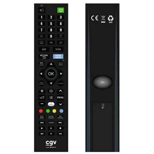 Télécommande De Remplacement - Cgv - Fidelio Sony - Sans Programmation - Prête à L'emploi