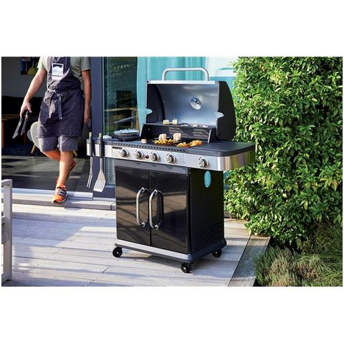 Barbecue à Gaz Sur Pieds 4 Feux 14.5kw - Am064sbi