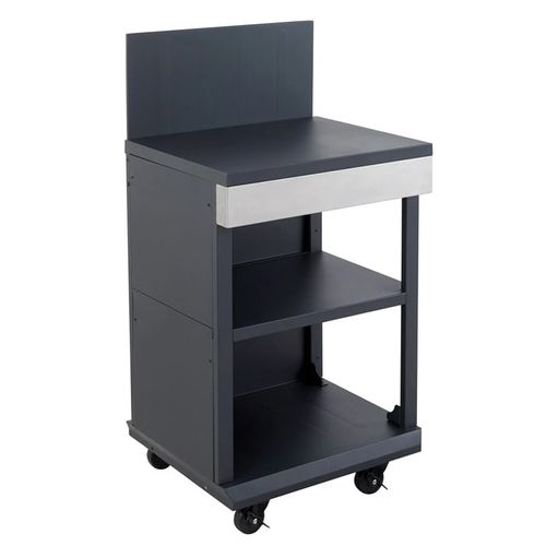 Barbecue Gaz "fidgi 3" + Desserte + Evier - 11.5 Kw - 3 Brûleurs - 242 X 160 X 112 Cm - Noir