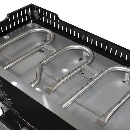 Plancha Gaz En Fonte Finesta - 3 Brûleurs