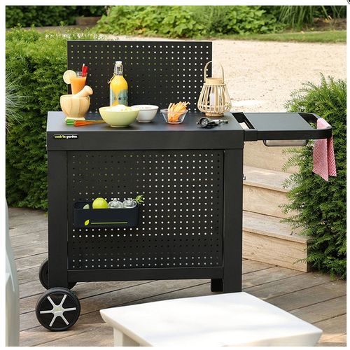 Desserte Anthracite 108x55cm - Wt052t