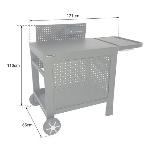Desserte Anthracite 108x55cm - Wt052t