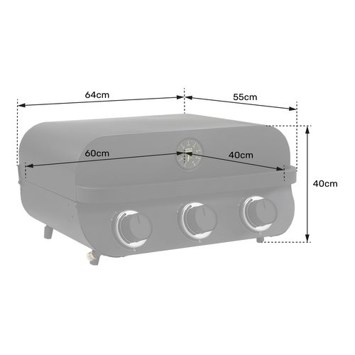 Barbecue Gaz Flavo 60 à Poser