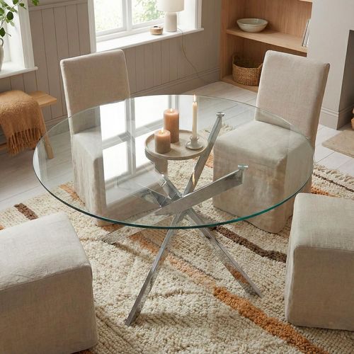 Table Croisade Chrome