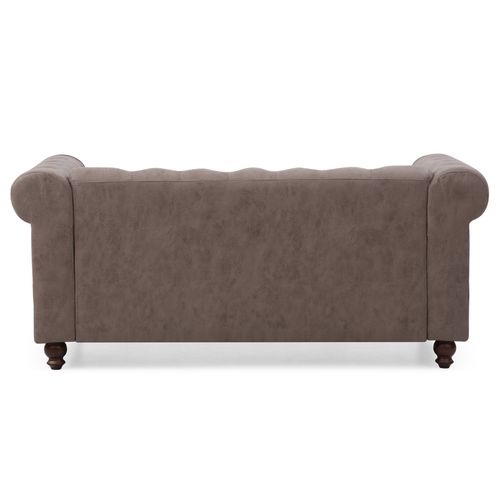 Grand Canapé 2 Places Chesterfield Vintage