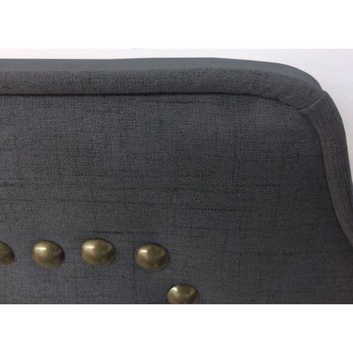 Tête De Lit Milana 160cm Tissu Gris