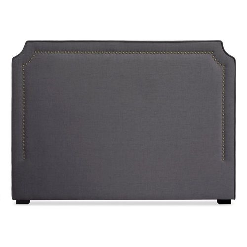 Tête De Lit Milana 160cm Tissu Gris