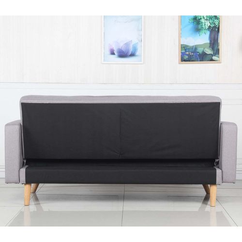 Canapé Convertible Scandinave Slow 3 Places - Gris Clair