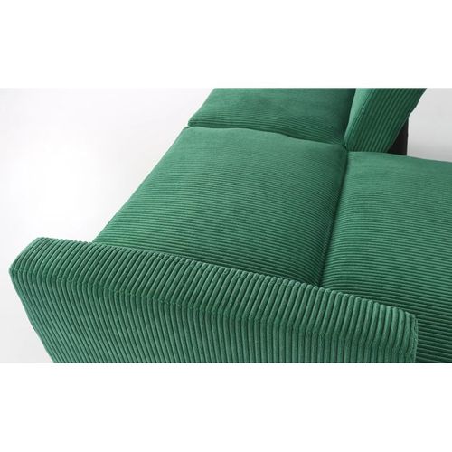 Canapé Convertible Clic-clac Refresha Velours Vert