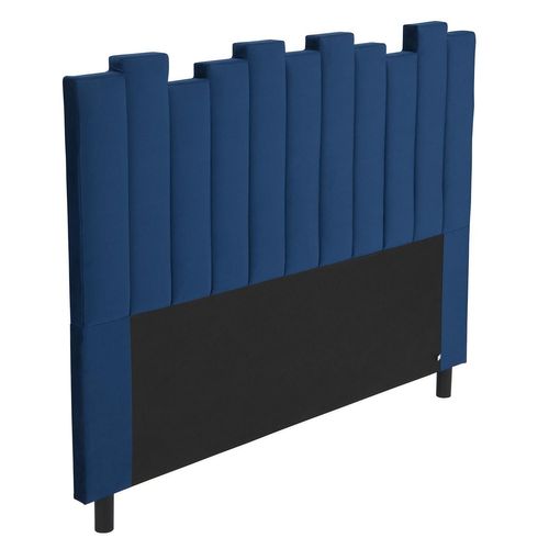 Tête De Lit Lucky 160 Cm Velours Bleu