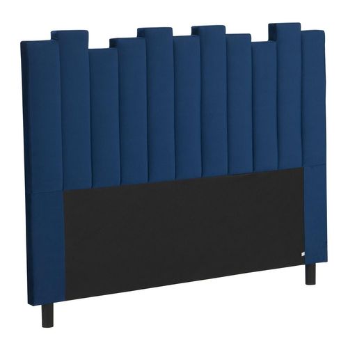 Tête De Lit Lucky 160 Cm Velours Bleu