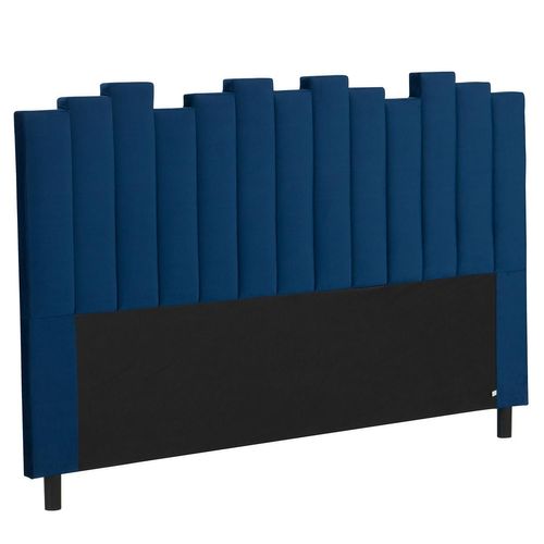 Tête De Lit Lucky 180cm Velours Bleu
