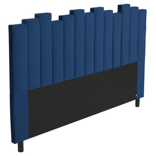 Tête De Lit Lucky 180cm Velours Bleu