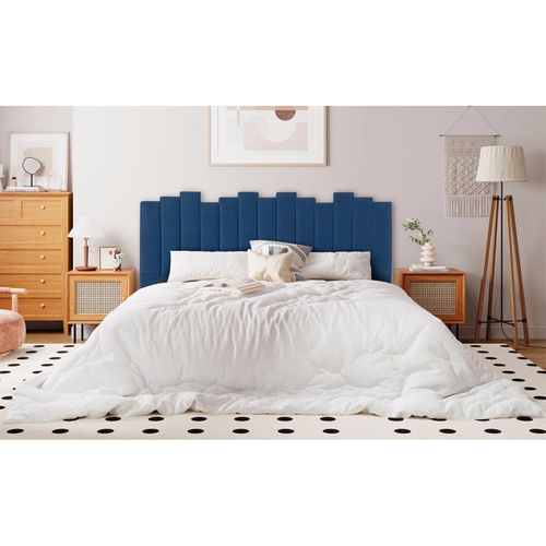 Tête De Lit Lucky 180cm Velours Bleu