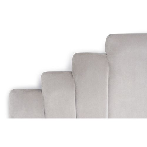 Tête De Lit Arena 180 Cm Velours Argent