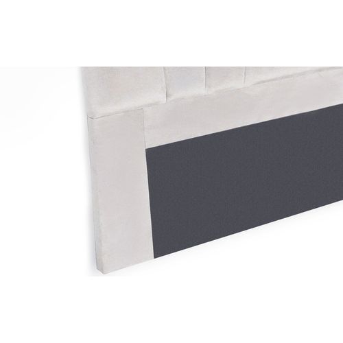 Tête De Lit Arena 180 Cm Velours Argent