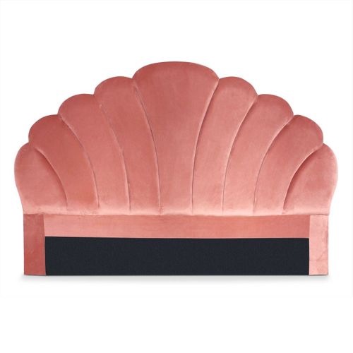 Tête De Lit Mermaid 160 Cm Velours Rose