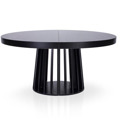 Table Ovale Extensible Eliza Noir