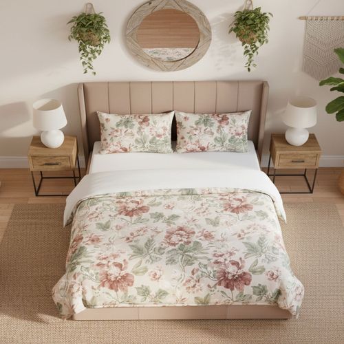 Lit Double Magorial Avec Sommier Relevable 180x200cm Velours Taupe