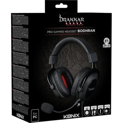 Casque Drakkar 7.1 High End