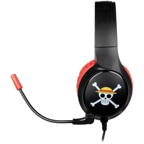 Casque Gaming Filaire - One Piece - PC, PS4, Ps5, Switch Et Xbox - Microphone - Câble 1,5 M