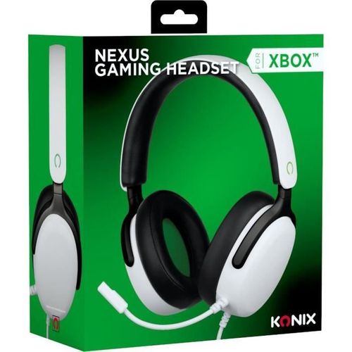 Casque Gaming Circum-aural Filaire - Nexus Xbox Series X-s - Haut-parleurs 40 Mm - Microphone - Jac