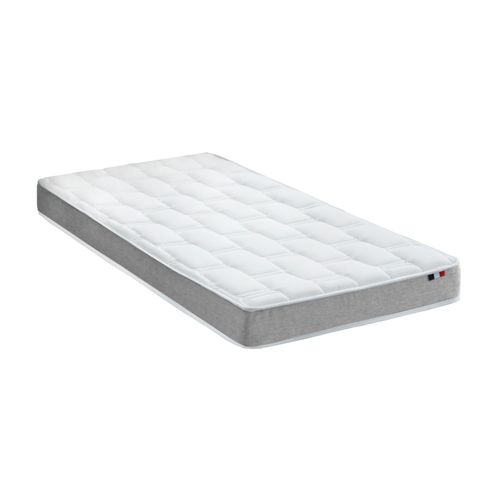 Ensemble Matelas Mousse Hr Accueil Memoire De Forme Zenith + Sommier 90x190 Sommiervert Celadon