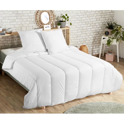 Couette Tempérée Toucher Soie - 240x260 cm