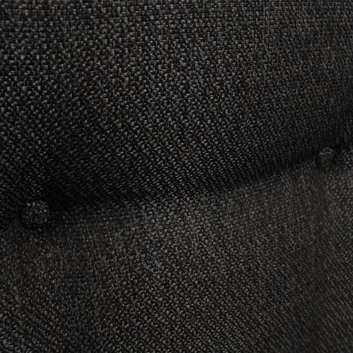 Tete De Lit Capitonnee Crepuscule Anthracite 140x115cm