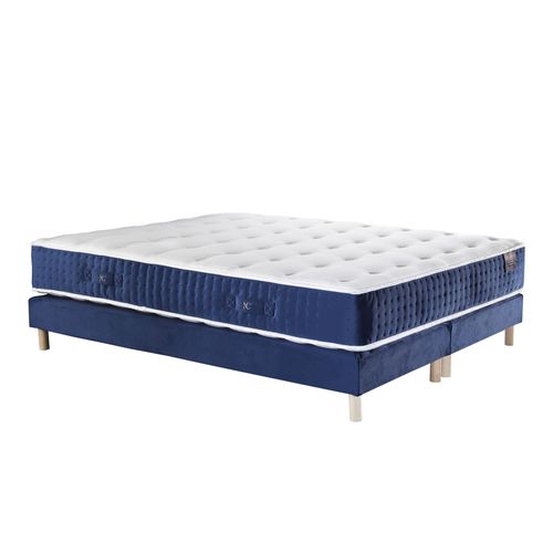 Ensemble Nova Matelas Ressorts Ensachés Mémoire De Forme 160 X 200 Cm