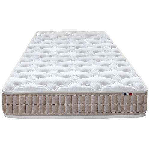 Matelas Latex 90x190 cm PURE - 3 Zones - Confort Ergonomique Made In France
