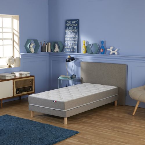 Matelas mousse 90x200 Cm Bi-confort Azur Accueil Mémoire De Forme
