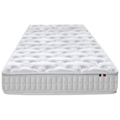 Matelas Ressorts 90x190 cm Etoile 5 Zones Réversible - Confort - Made In France