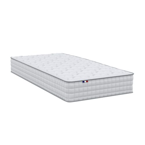 Matelas Ressorts 90x190 cm Etoile 5 Zones Réversible - Confort - Made In France