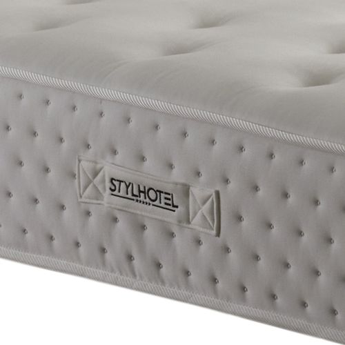 Matelas Hotel Confort Hybride H 26 Cm Ressorts Ensachés 7 Zones Mousse Hypersoft 180x200