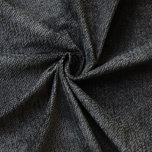 Sommier Tapissier Eden Gris Anthracite Bois Massif Chenille Bouclettes 2x80x200