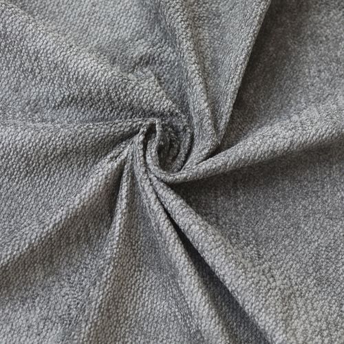 Sommier Tapissier Eden Gris Clair Bois Massif Chenille Bouclettes 2x90x200