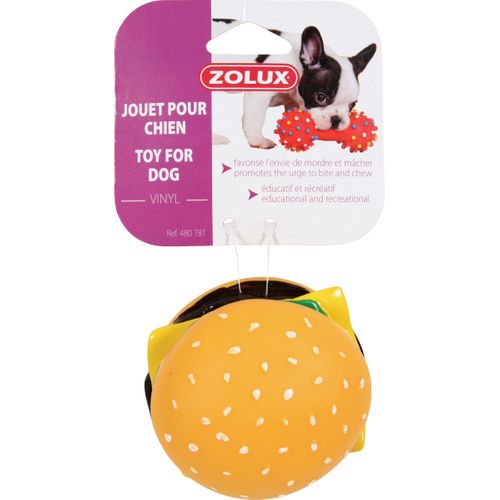 Jouet Chien Hamburger