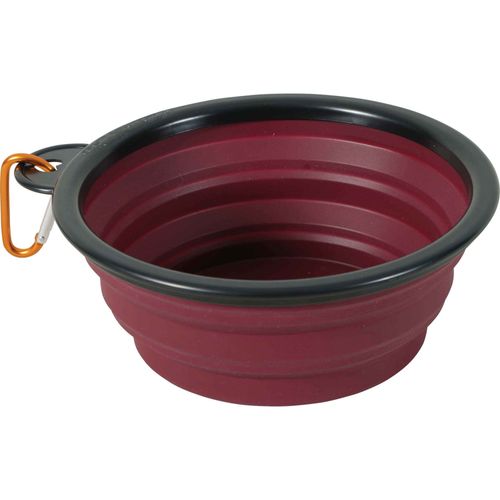 Gamelle Souple En Silicone Rouge Bivouak 1 Litre