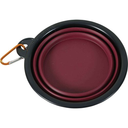 Gamelle Souple En Silicone Rouge Bivouak 1 Litre