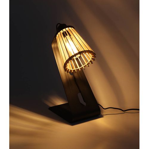 Lampe Costes, Bois / Liège, Diam. , Ampoule LED E27